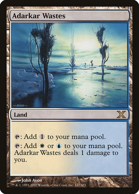 Adarkar Wastes (347) [Tenth Edition]