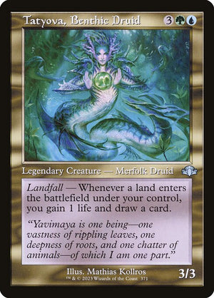 Tatyova, Benthic Druid (371) [Dominaria Remastered]