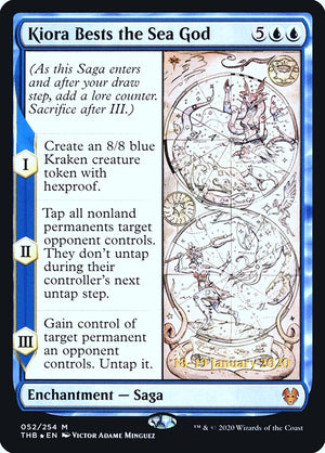 Kiora Bests the Sea God (52s) [Theros Beyond Death Promos]