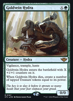 Goldvein Hydra (167s) [Outlaws of Thunder Junction Promos]