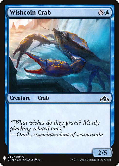 Wishcoin Crab (GRN-60) [The List]