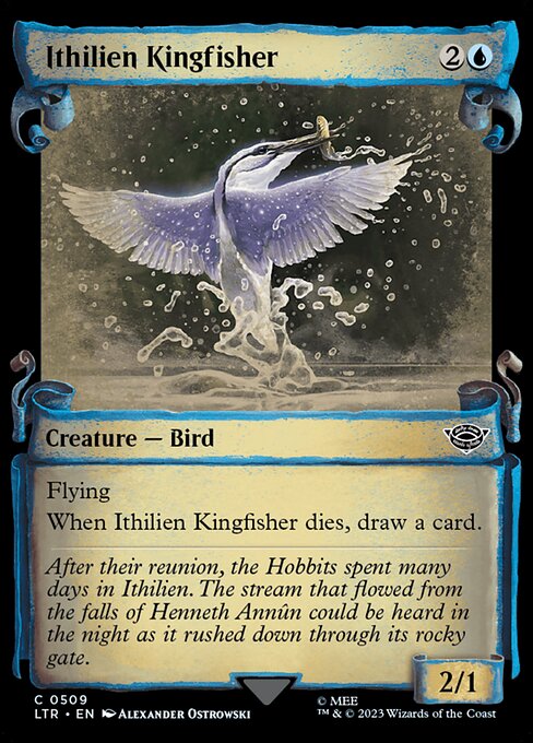 Ithilien Kingfisher (509) [The Lord of the Rings: Tales of Middle-earth] [Showcase]