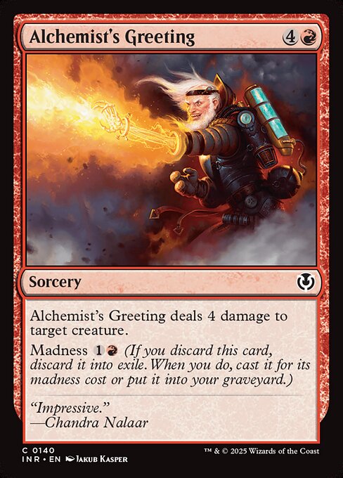 Alchemist's Greeting (140) [Innistrad Remastered]