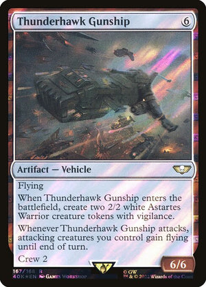 Thunderhawk Gunship (167★) [Warhammer 40,000 Commander]
