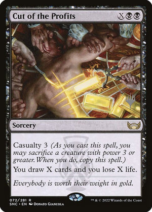 Cut of the Profits (72p) [Streets of New Capenna Promos]
