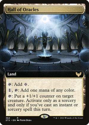 Hall of Oracles (362) [Strixhaven: School of Mages] [Extended Art]