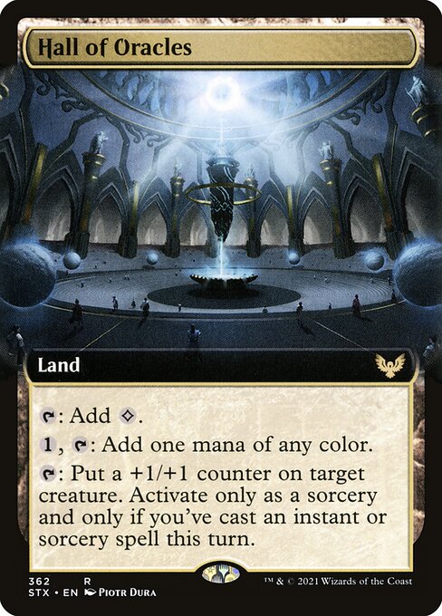 Hall of Oracles (362) [Strixhaven: School of Mages] [Extended Art]