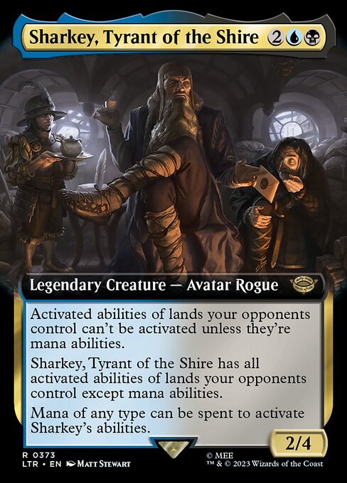 Sharkey, Tyrant of the Shire (373) [The Lord of the Rings: Tales of Middle-earth] [Extended Art]