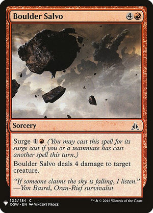 Boulder Salvo (OGW-102) [The List]