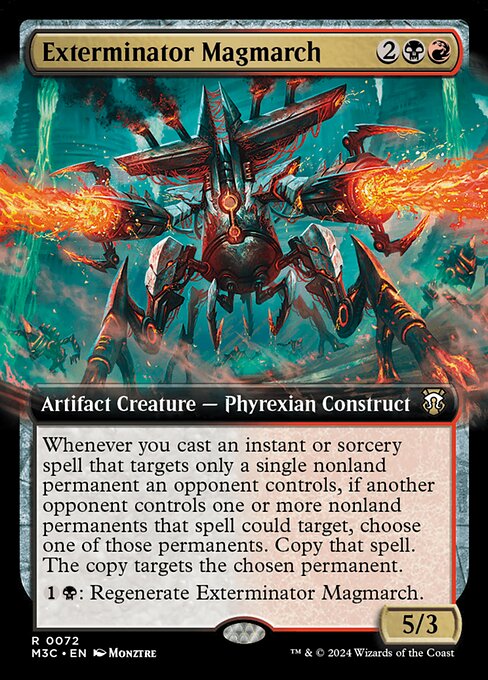 Exterminator Magmarch (72) [Modern Horizons 3 Commander]