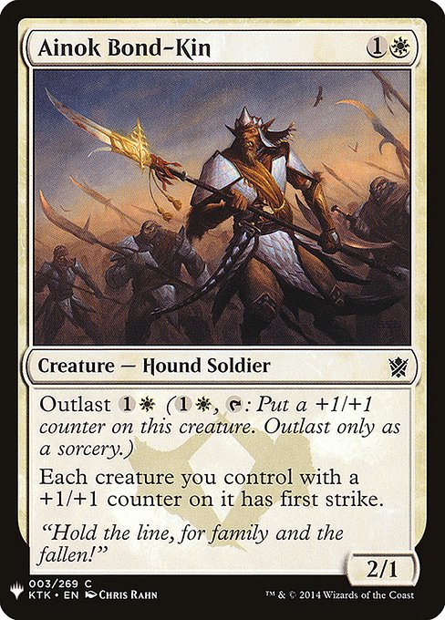 Ainok Bond-Kin (KTK-3) [The List]