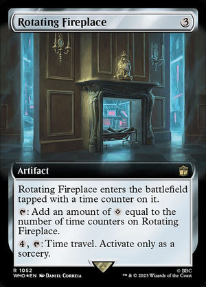 Rotating Fireplace (1052) [Doctor Who] [Extended Art]