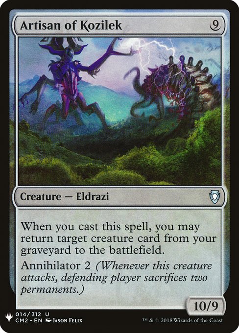 Artisan of Kozilek (CM2-14) [The List]