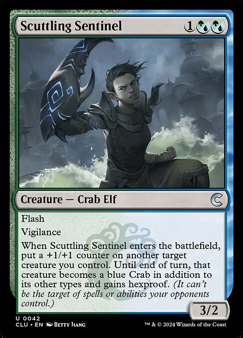 Scuttling Sentinel (42) [Ravnica: Clue Edition]
