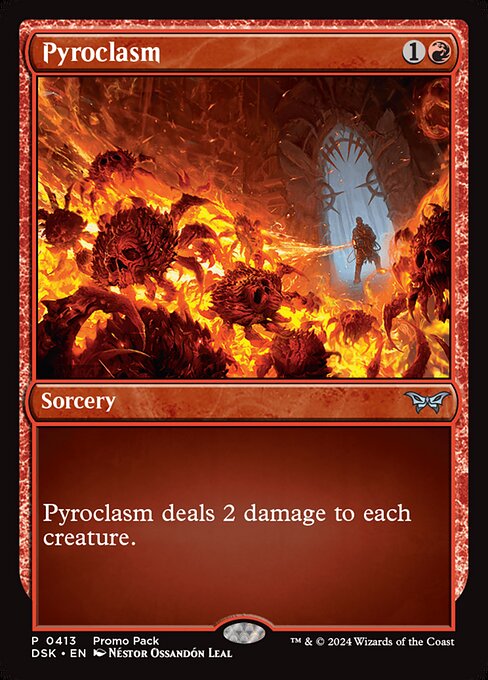 Pyroclasm (413) [Duskmourn: House of Horror]