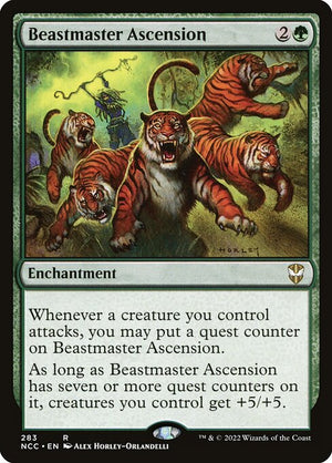 Beastmaster Ascension (283) [New Capenna Commander]