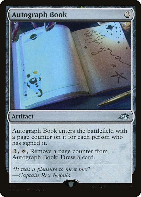 Autograph Book (469) [Unfinity]