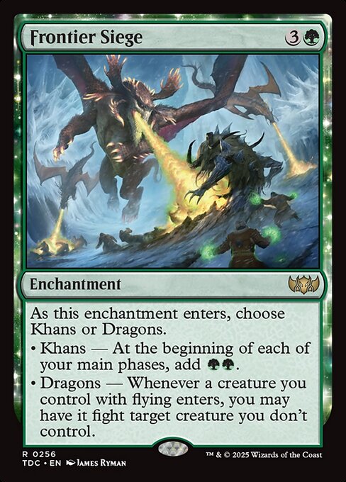 Frontier Siege (256) [Tarkir: Dragonstorm Commander]