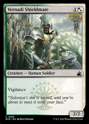 Vernadi Shieldmate (236) [Ravnica Remastered]