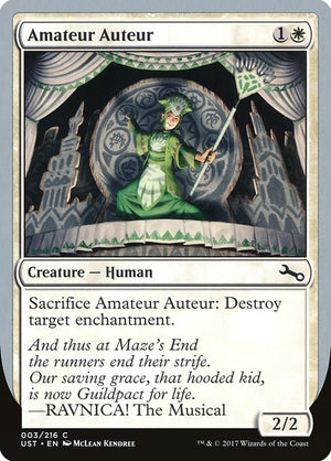 Amateur Auteur (3a) [Unstable]