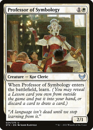 Professor of Symbology (24) [Strixhaven: School of Mages]