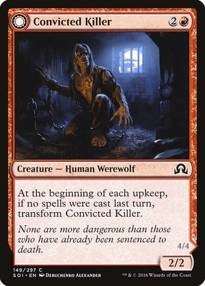 Convicted Killer // Branded Howler (149) [Shadows over Innistrad]