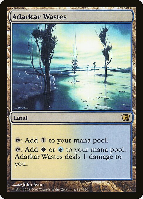 Adarkar Wastes (317★) [Ninth Edition]