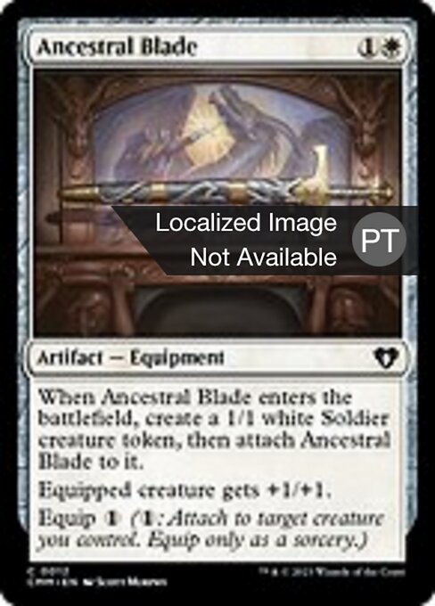 Ancestral Blade (12) [Commander Masters]
