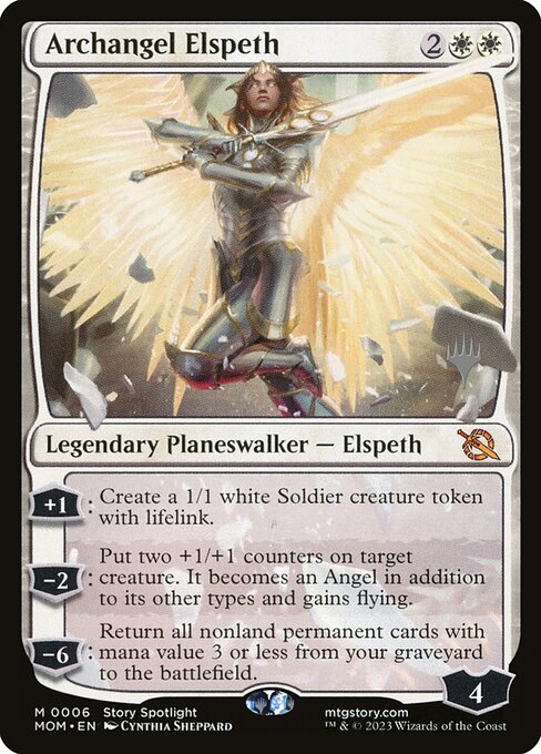 Archangel Elspeth (6p) [March of the Machine Promos]