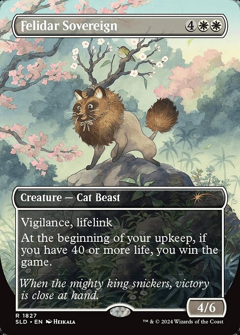 Felidar Sovereign (1827) [Secret Lair Drop]