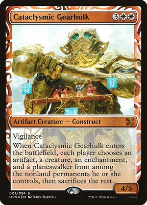 Cataclysmic Gearhulk (1) [Kaladesh Inventions]