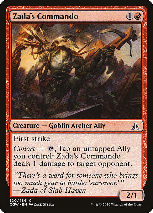 Zada's Commando (120) [Oath of the Gatewatch]