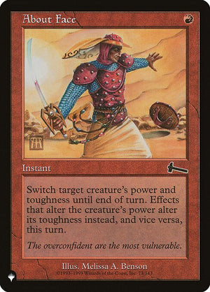 About Face (ULG-73) [The List]