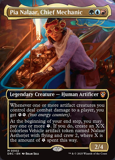 Pia Nalaar, Chief Mechanic (2) [Aetherdrift Commander]