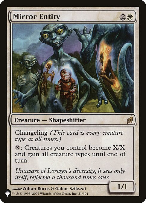 Mirror Entity (LRW-31) [The List]