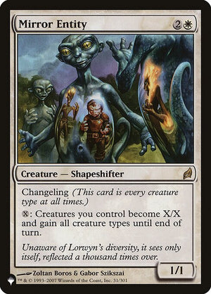 Mirror Entity (LRW-31) [The List]