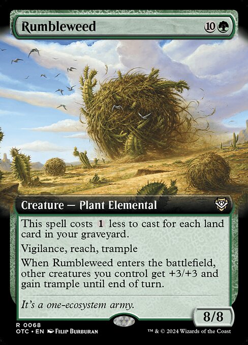 Rumbleweed (68) [Outlaws of Thunder Junction Commander]