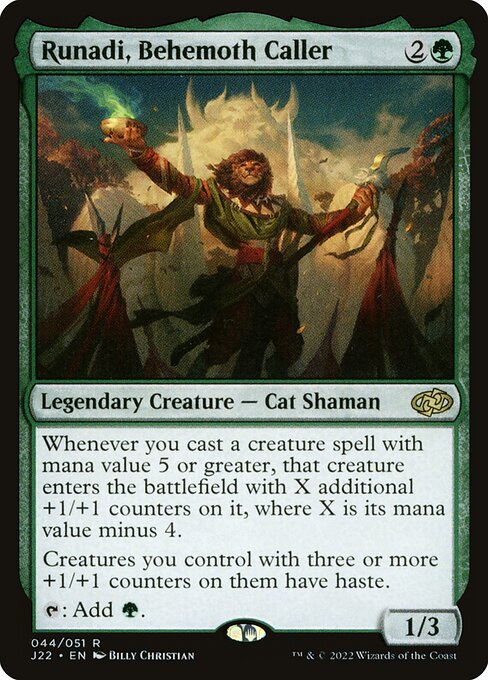 Runadi, Behemoth Caller (44) [Jumpstart 2022]