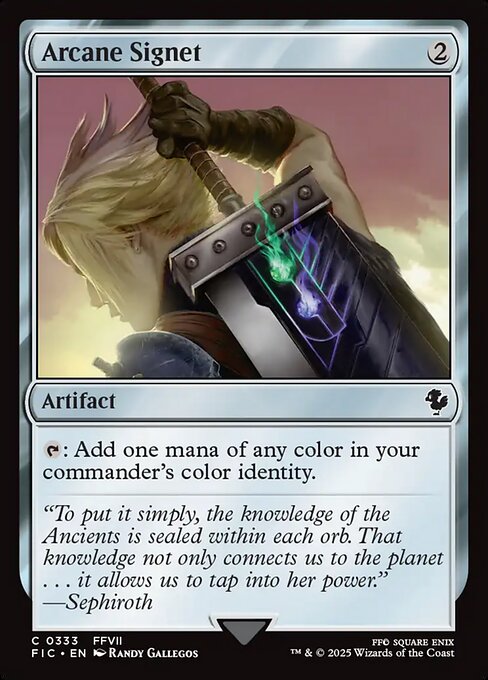 Arcane Signet (333) [Final Fantasy Commander]