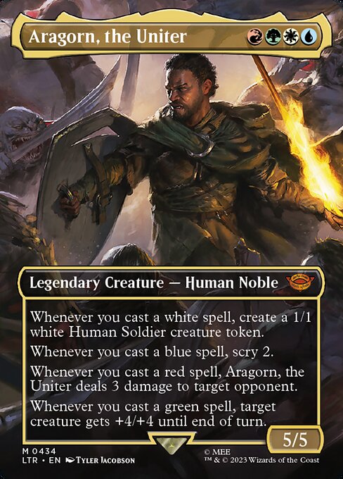 Aragorn, the Uniter (434) [The Lord of the Rings: Tales of Middle-earth] [Borderless]