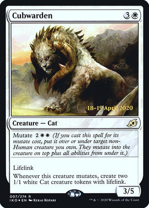 Cubwarden (7s) [Ikoria: Lair of Behemoths Promos]
