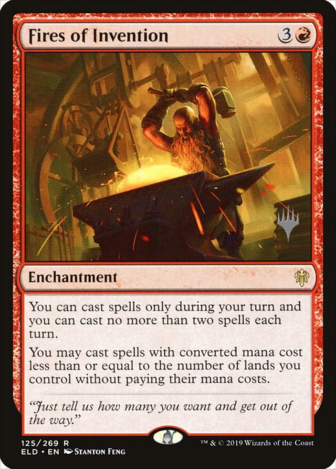 Fires of Invention (125p) [Throne of Eldraine Promos]