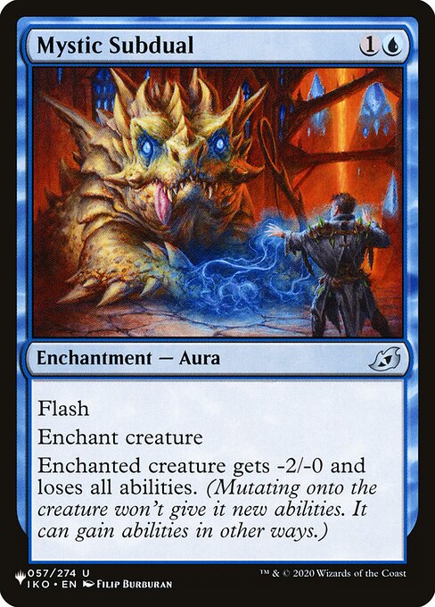 Mystic Subdual (IKO-57) [The List]