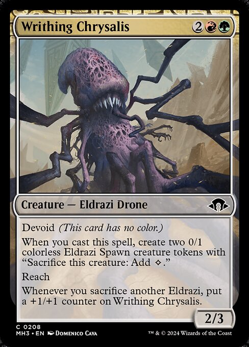 Writhing Chrysalis (208) [Modern Horizons 3]