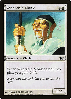 Venerable Monk (55★) [Eighth Edition]