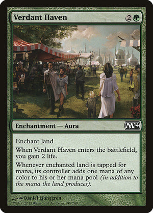 Verdant Haven (199) [Magic 2014]