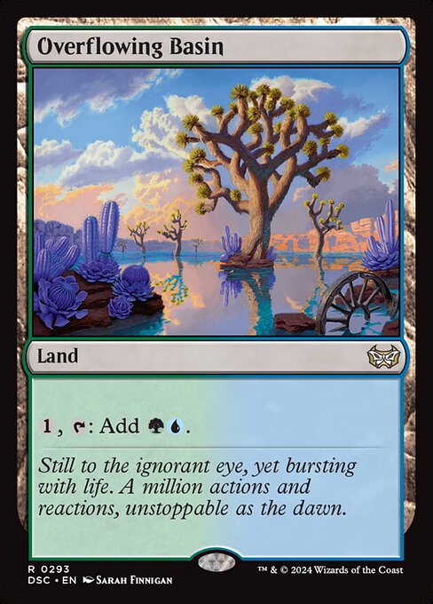 Overflowing Basin (293) [Duskmourn: House of Horror Commander]