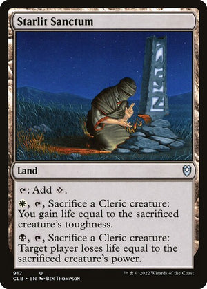 Starlit Sanctum (917) [Commander Legends: Battle for Baldur's Gate]