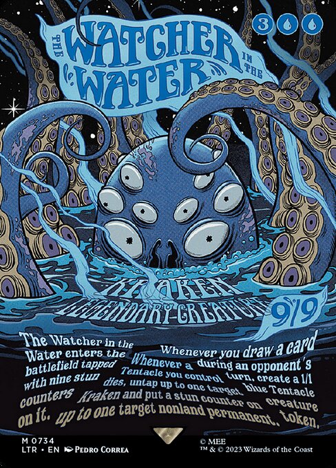The Watcher in the Water (734) [The Lord of the Rings: Tales of Middle-earth] [Borderless]