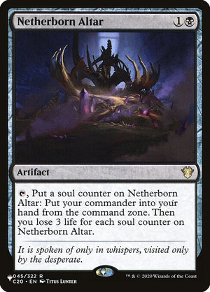 Netherborn Altar (C20-45) [The List]
